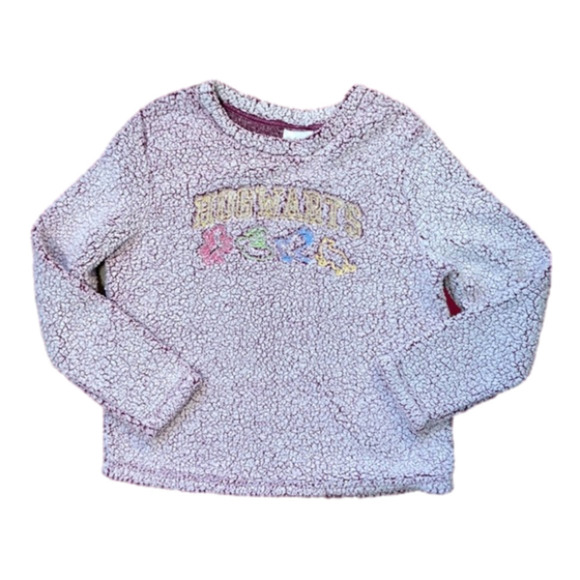 Wizarding World Harry Potter Purple Teddy Long Sleeve Sleepwear Size Medium - Picture 1 of 17